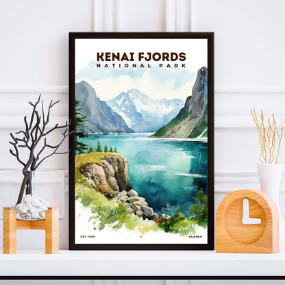 Kenai Fjords National Park Poster | S08