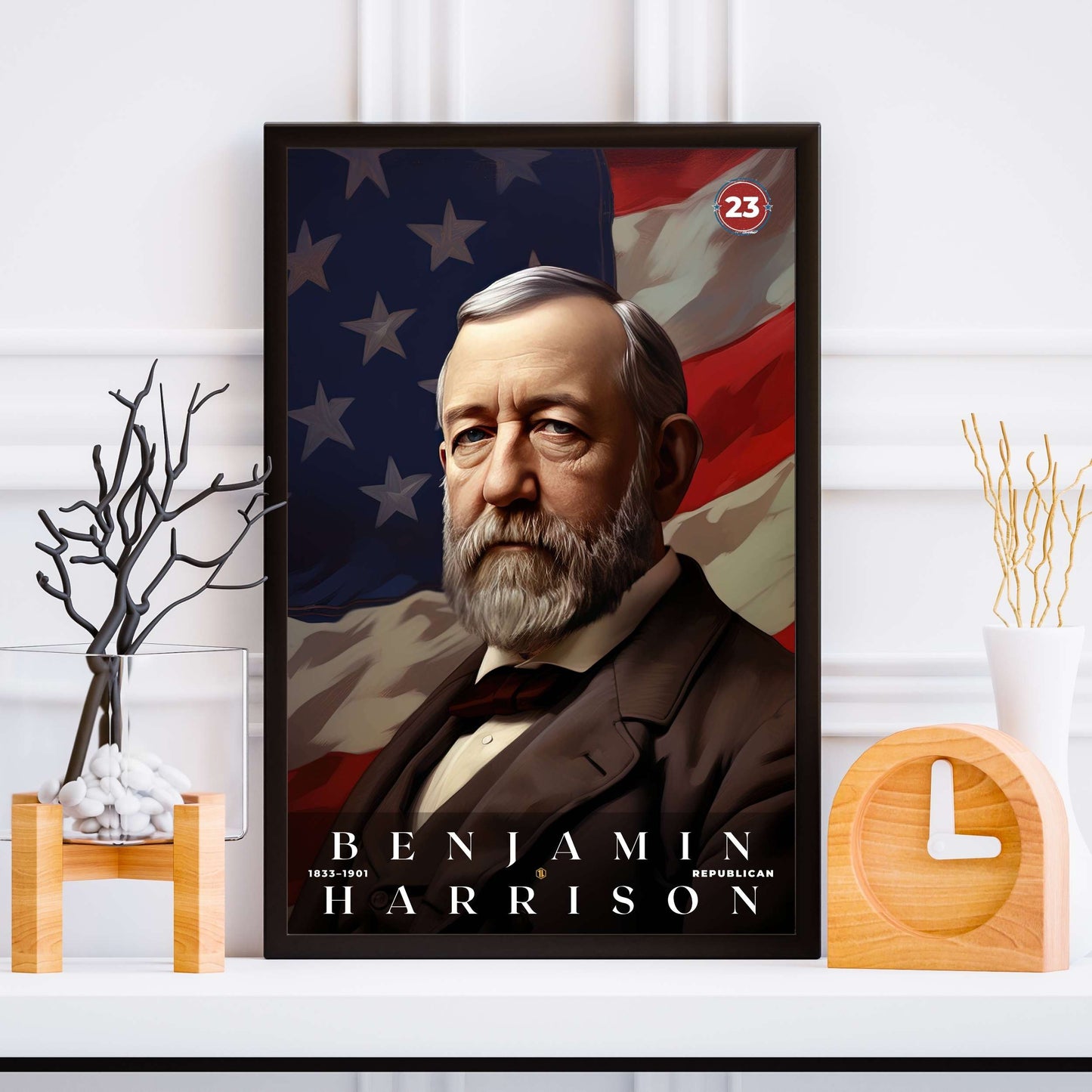 Benjamin Harrison Poster | S04