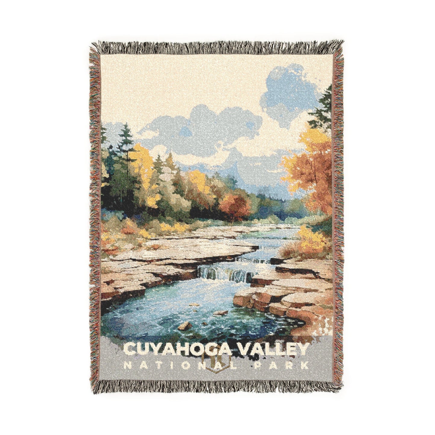 Cuyahoga Valley National Park Woven Blanket | S08