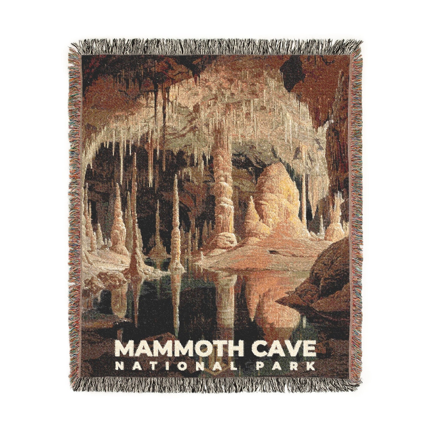 Mammoth Cave National Park Woven Blanket | S14