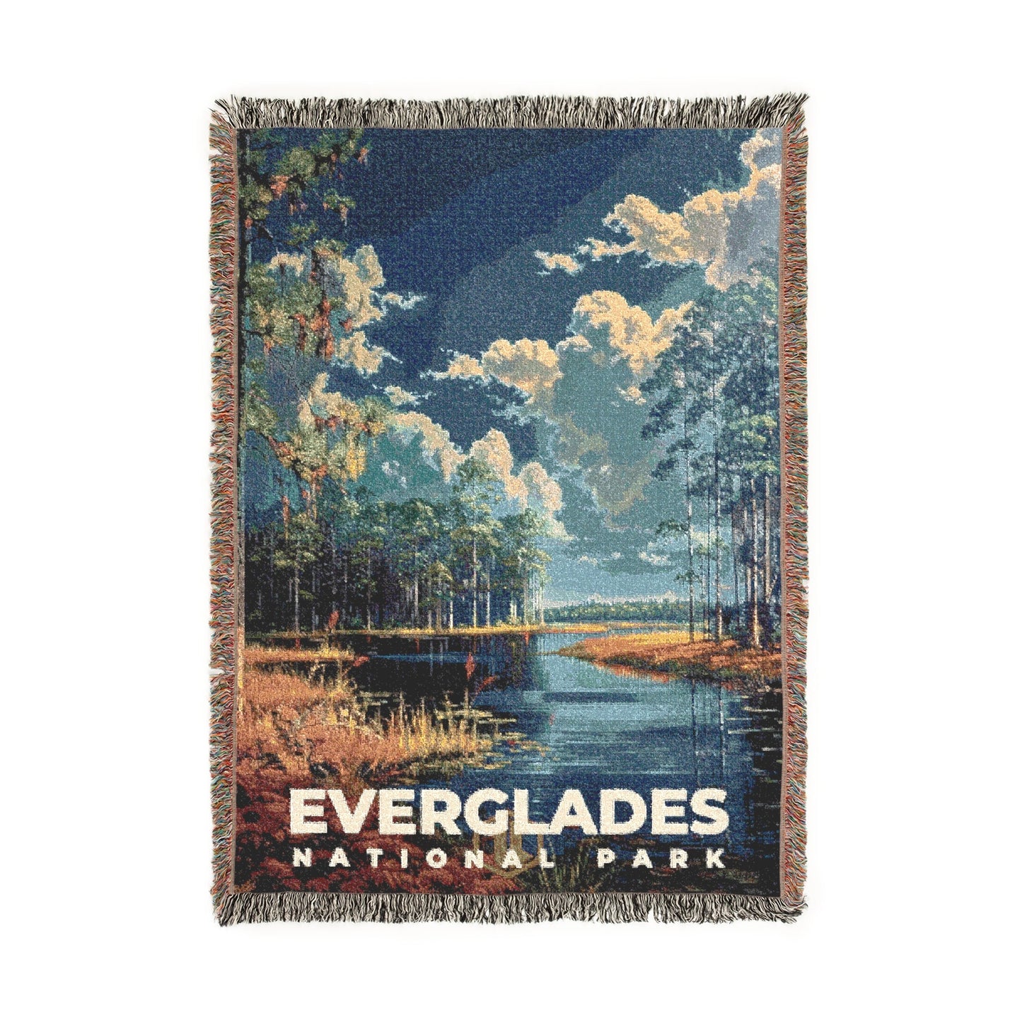 Everglades National Park Woven Blanket | S16