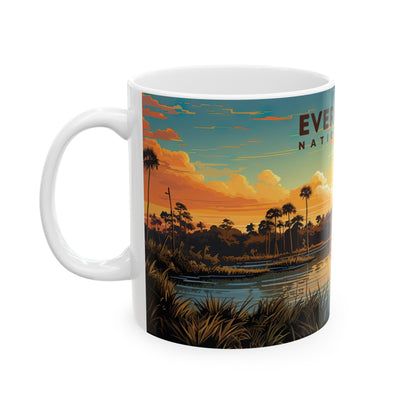 Everglades National Park Mug | White Ceramic Mug (11oz, 15oz)