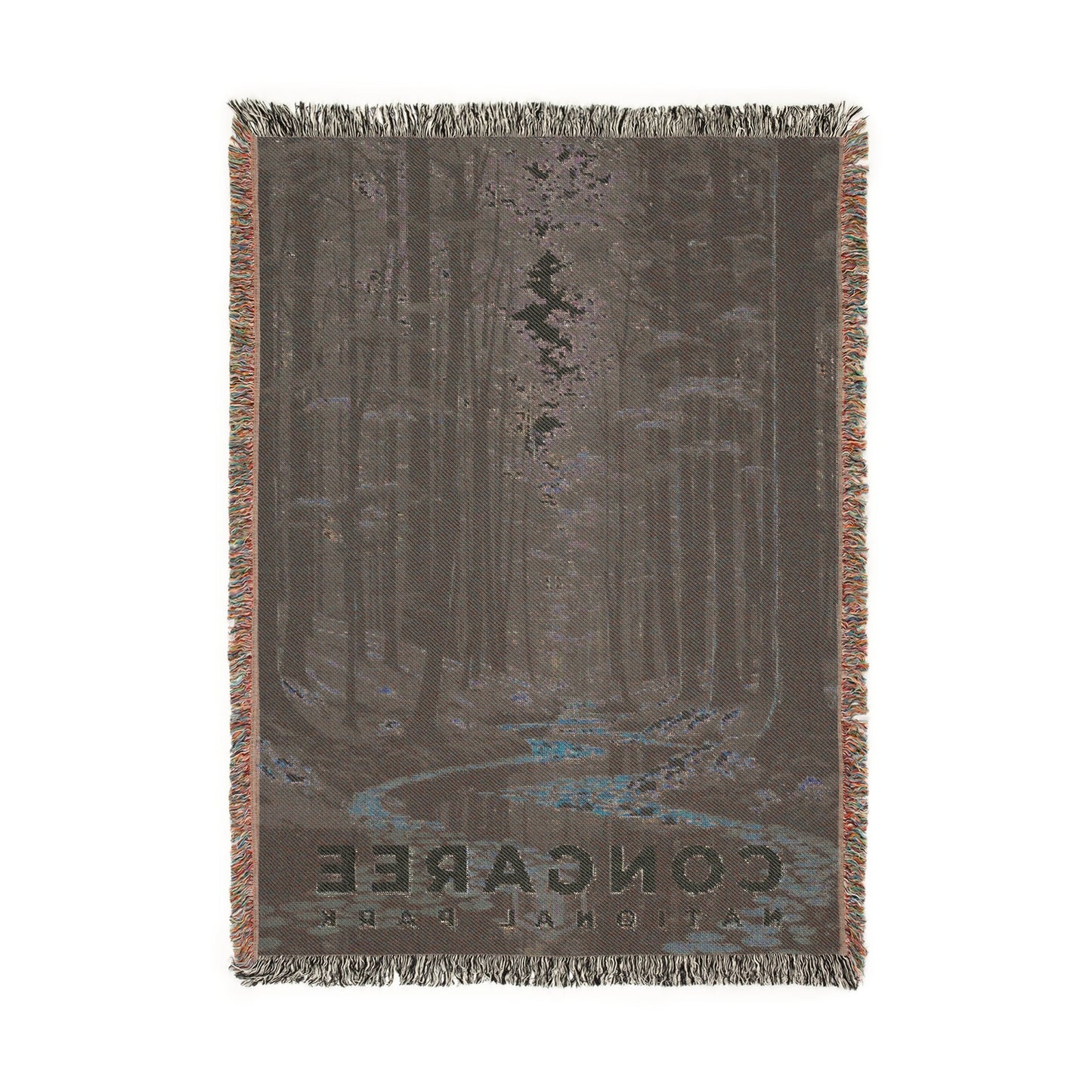 Congaree National Park Woven Blanket | S19