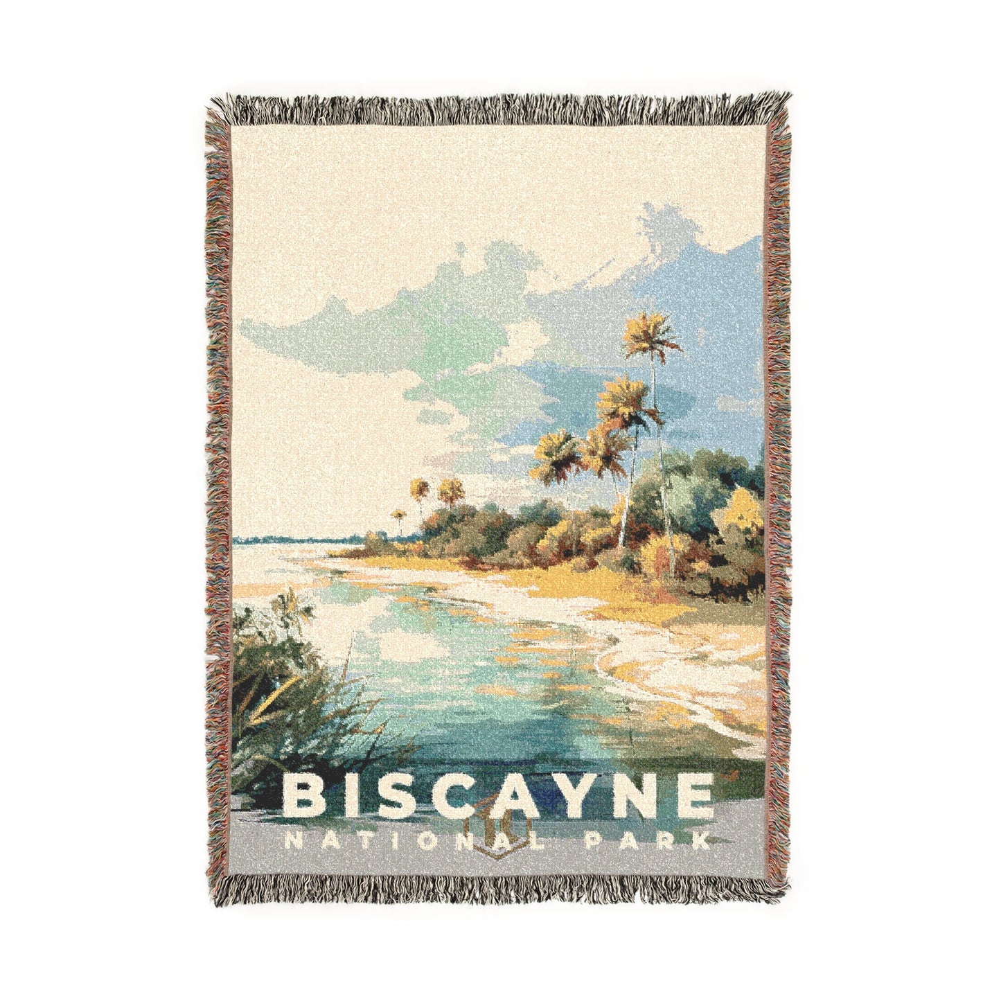Biscayne National Park Woven Blanket | S08