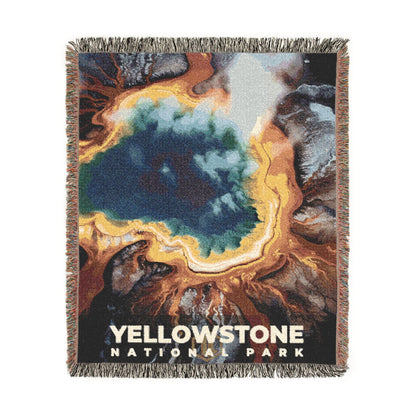 Yellowstone National Park Woven Blanket | S10
