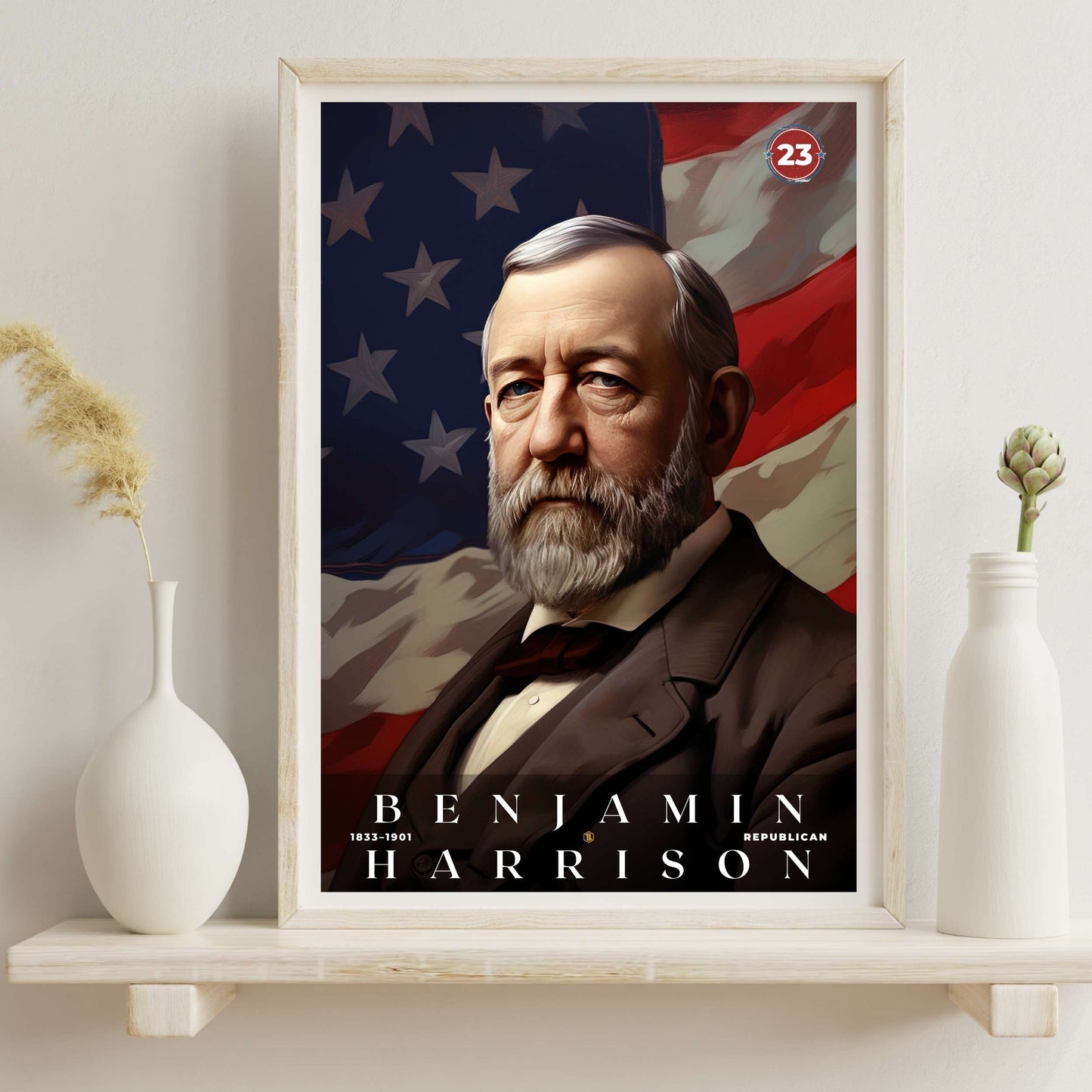 Benjamin Harrison Poster | S04