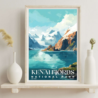 Kenai Fjords National Park Poster | S06