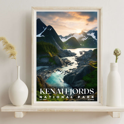 Kenai Fjords National Park Poster | S10