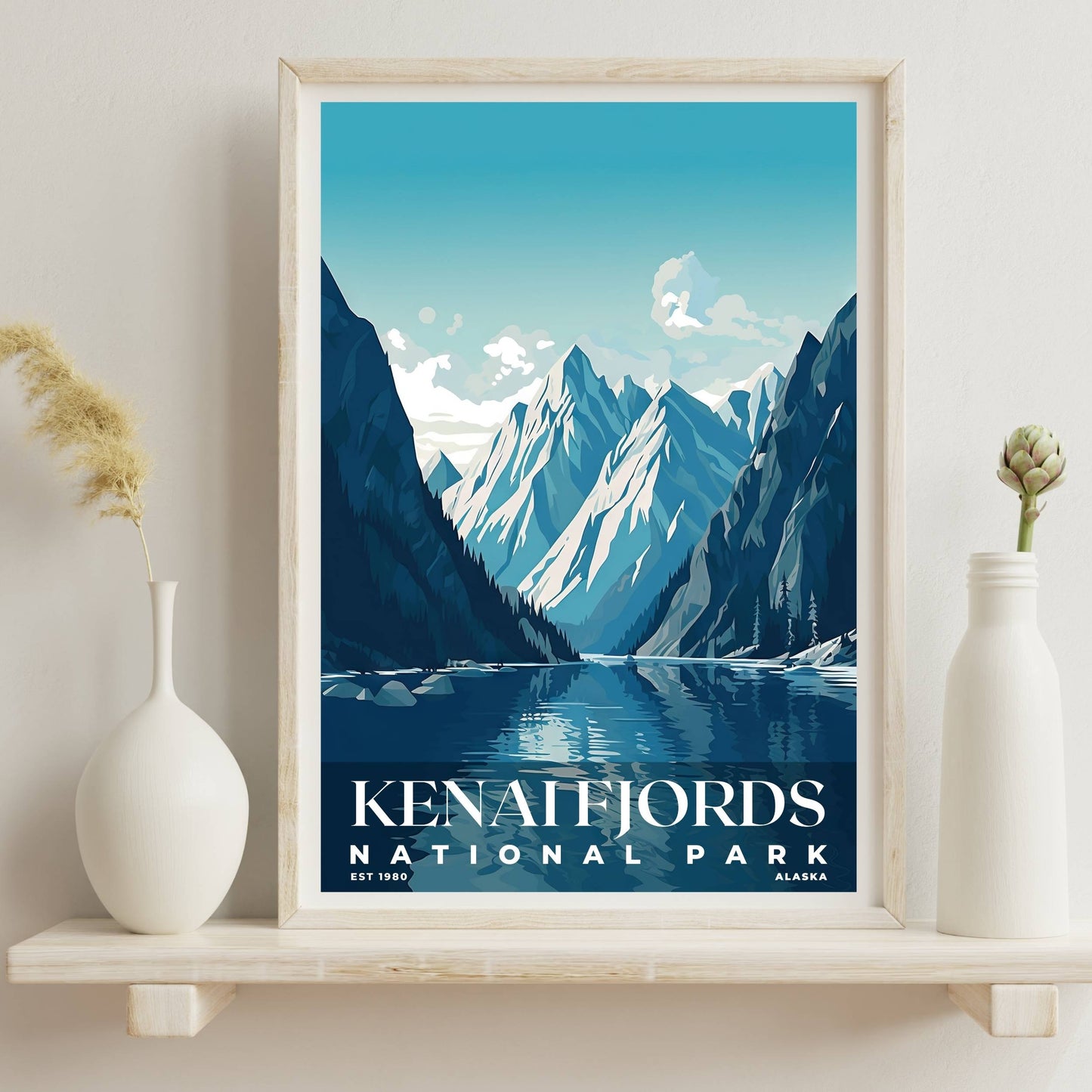 Kenai Fjords National Park Poster | S03