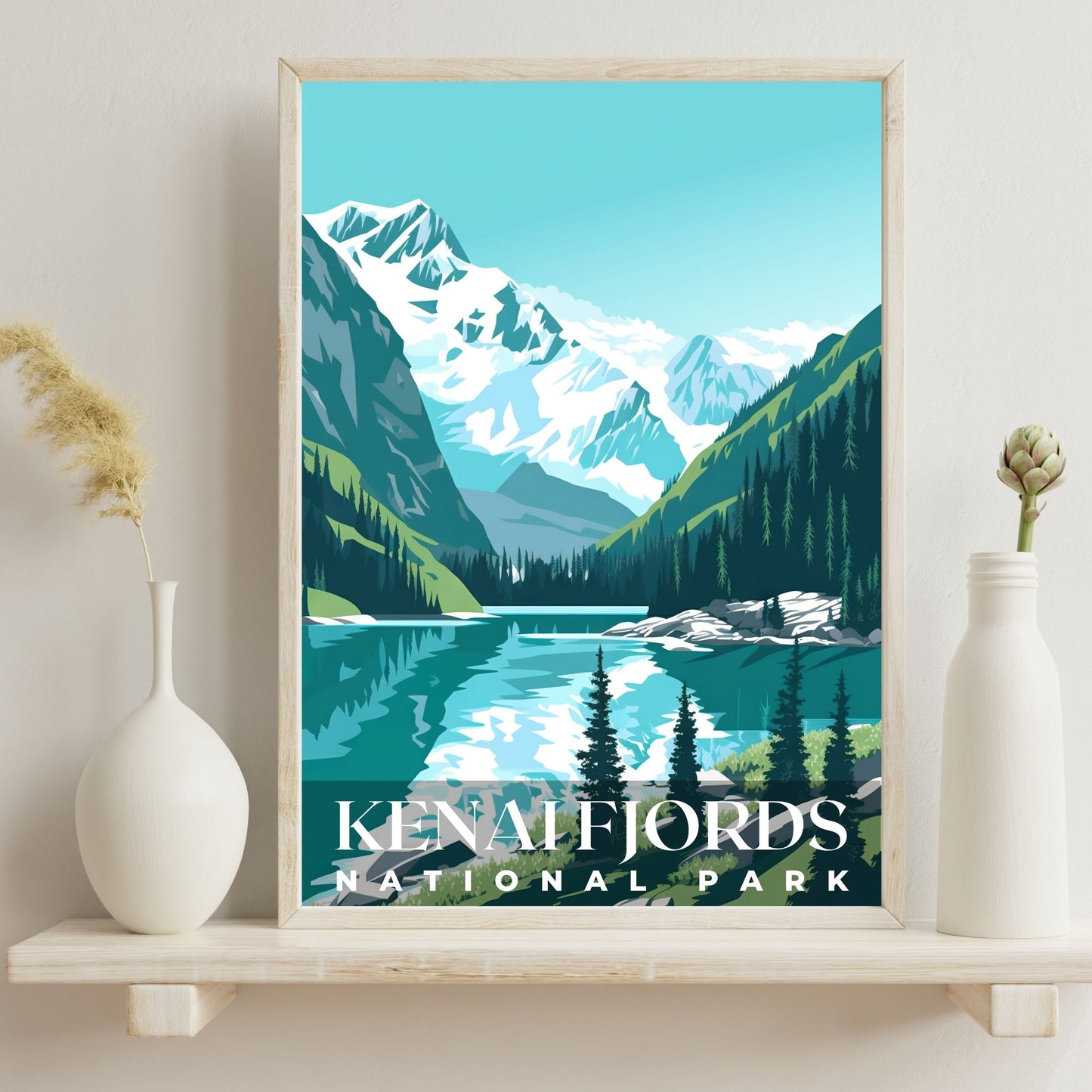 Kenai Fjords National Park Poster | S01