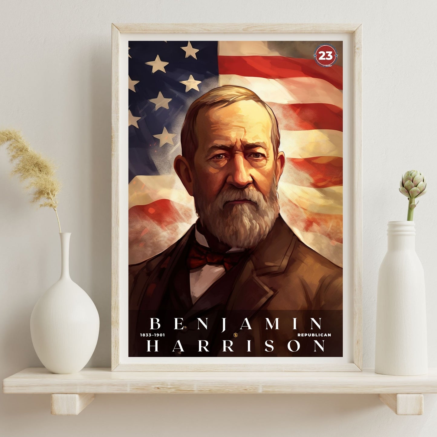 Benjamin Harrison Poster | S02