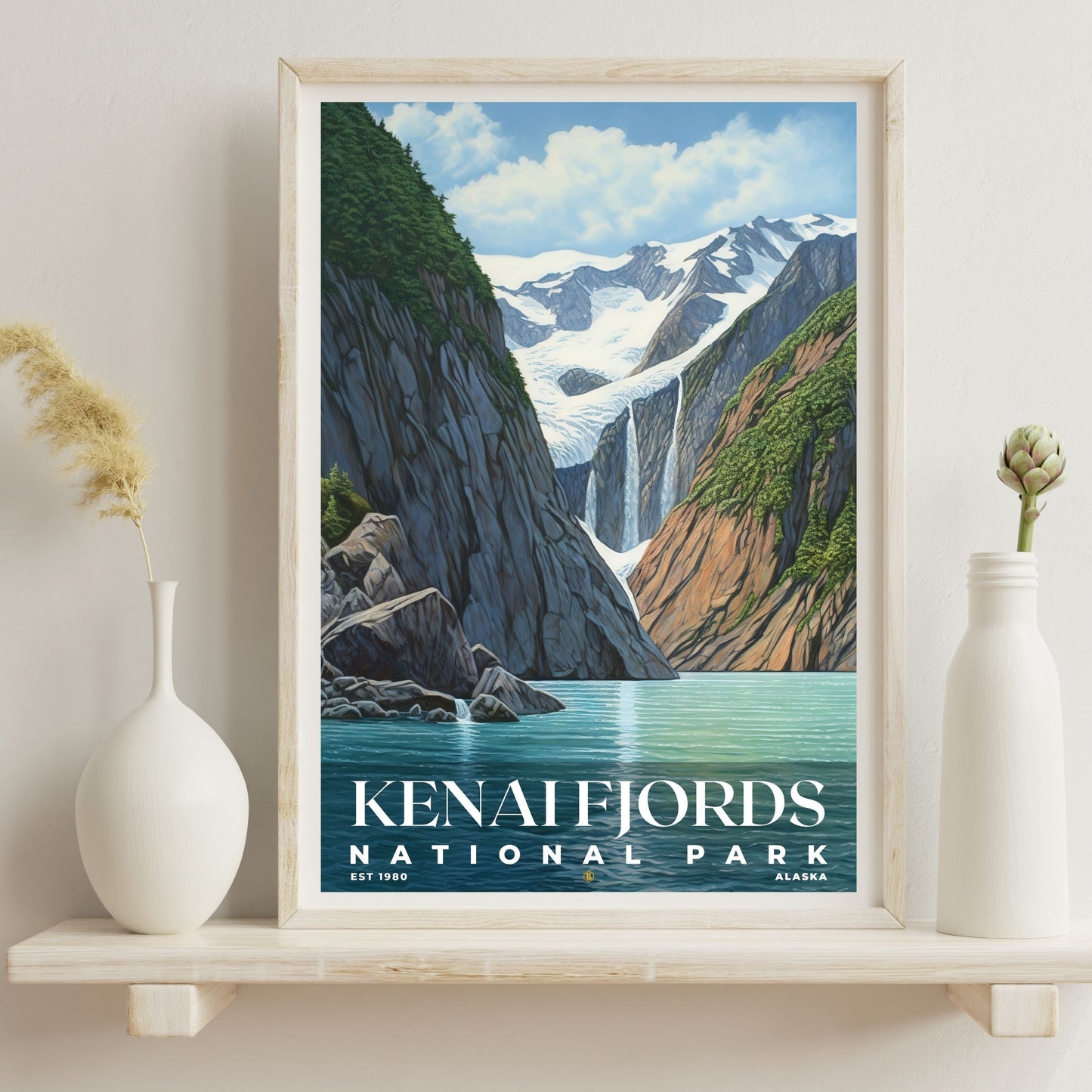 Kenai Fjords National Park Poster | S02