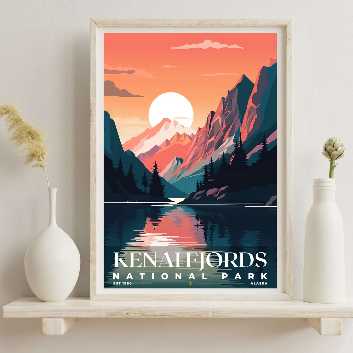 Kenai Fjords National Park Poster | S05