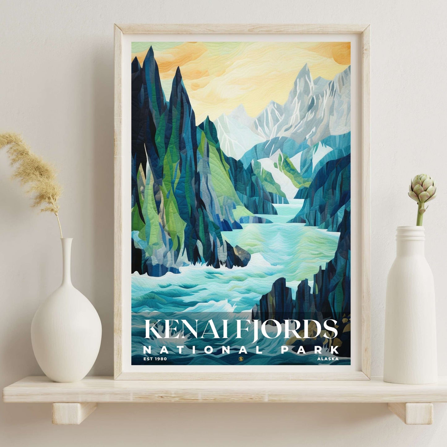 Kenai Fjords National Park Poster | S09