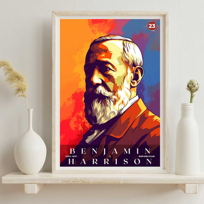 Benjamin Harrison Poster | S01