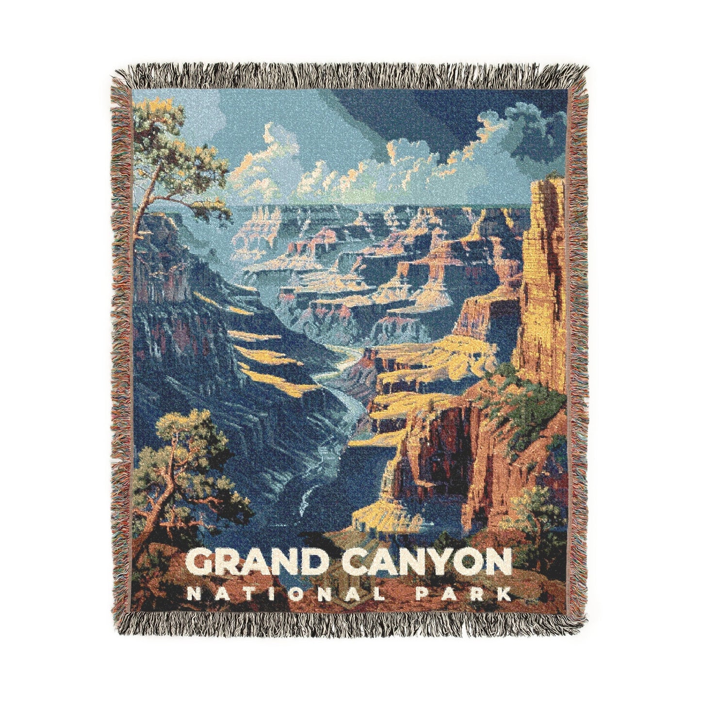 Grand Canyon National Park Woven Blanket | S16