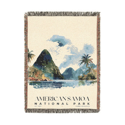 American Samoa National Park Woven Blanket | S04