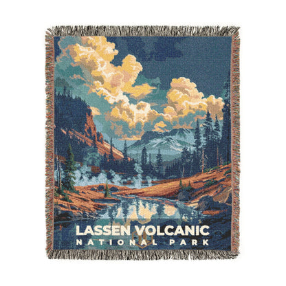 Lassen Volcanic National Park Woven Blanket | S11