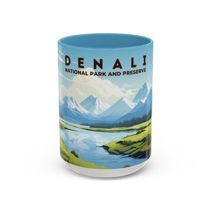 Denali National Park Mug | Accent Coffee Mug (11, 15oz)