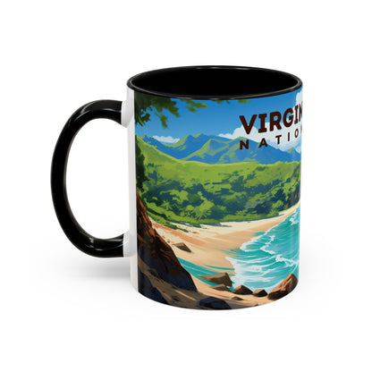 Virgin Islands National Park Mug | Accent Coffee Mug (11, 15oz)