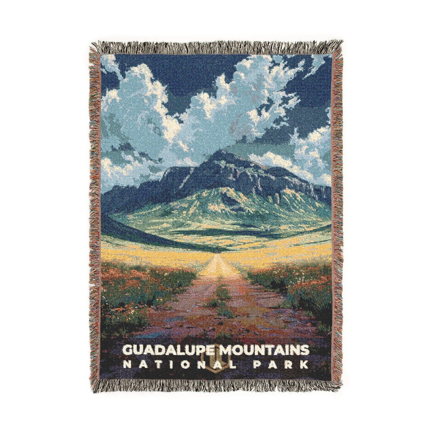 Guadalupe Mountains National Park Woven Blanket | S13