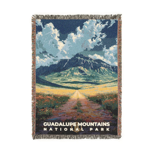 Guadalupe Mountains National Park Woven Blanket | S13