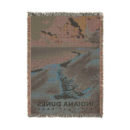 Indiana Dunes National Park Woven Blanket | S18