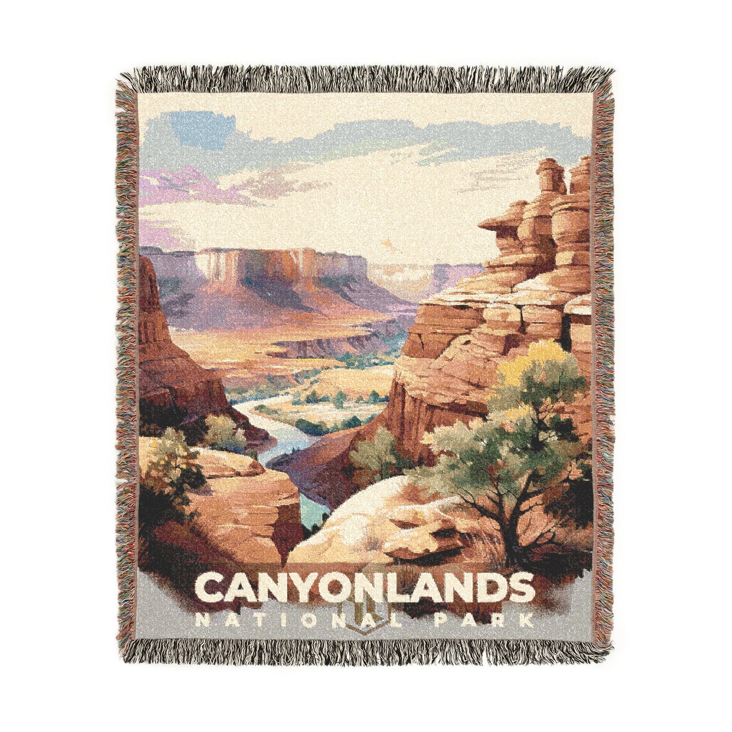 Canyonlands National Park Woven Blanket | S08