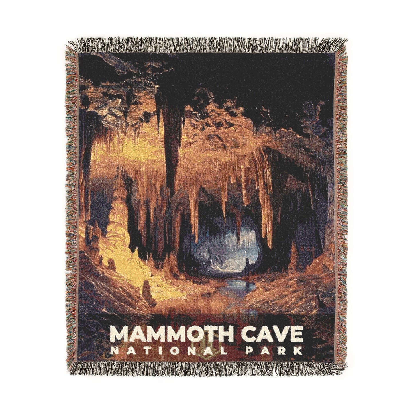 Mammoth Cave National Park Woven Blanket | S16