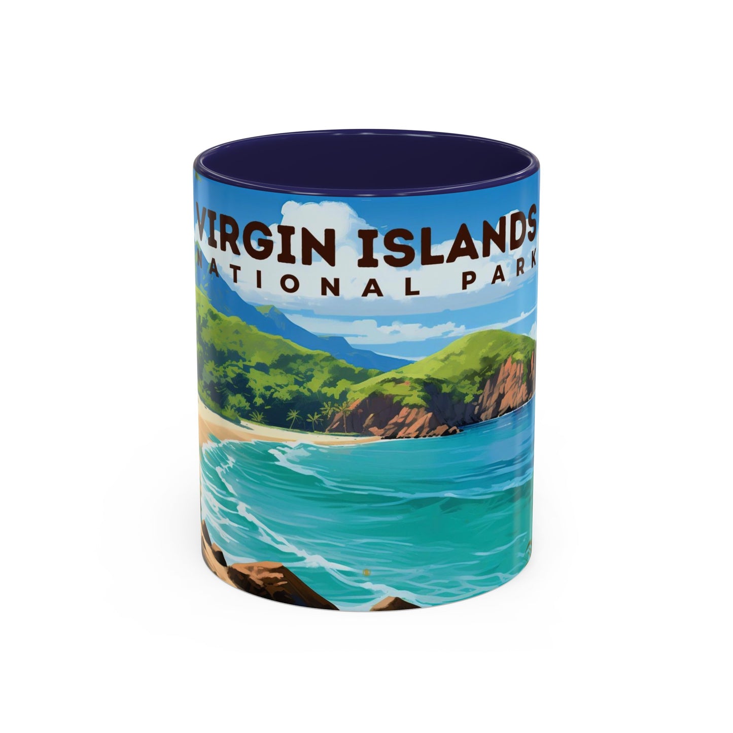 Virgin Islands National Park Mug | Accent Coffee Mug (11, 15oz)