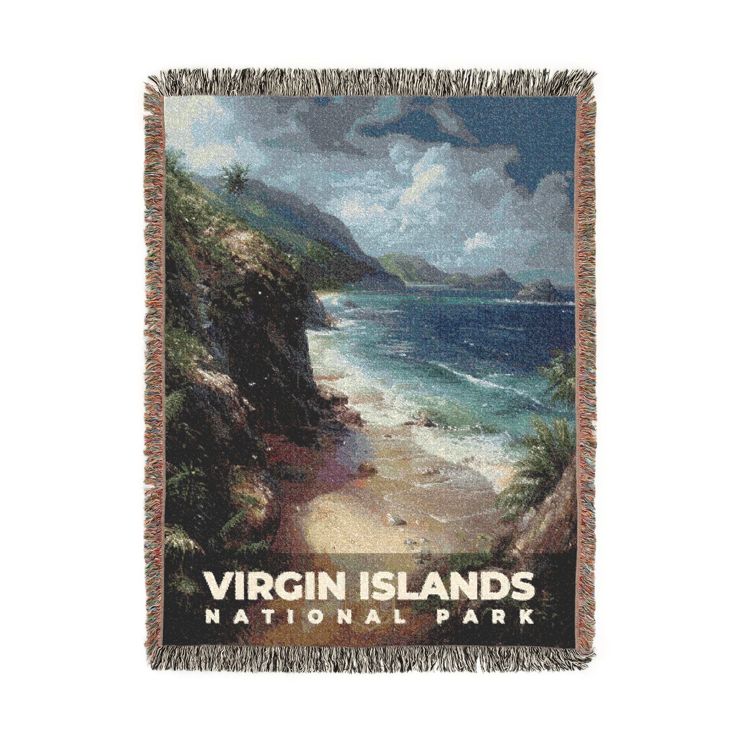 Virgin Islands National Park Woven Blanket | S12