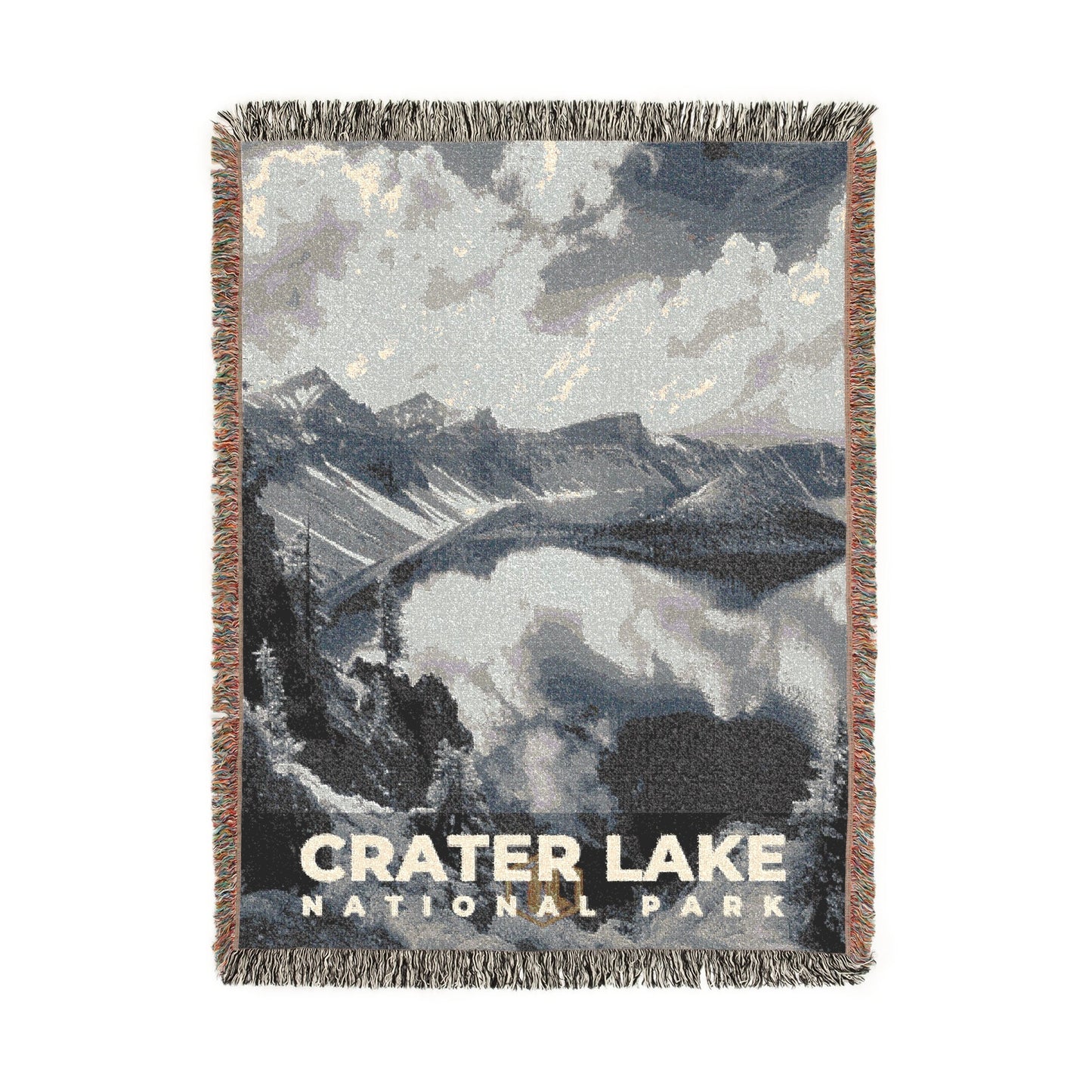 Crater Lake National Park Woven Blanket | S15