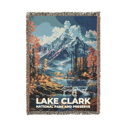 Lake Clark National Park Woven Blanket | S16