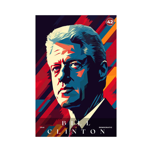 Bill Clinton Poster | S01