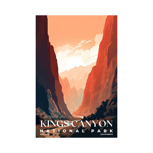 Kings Canyon National Park Poster | S03