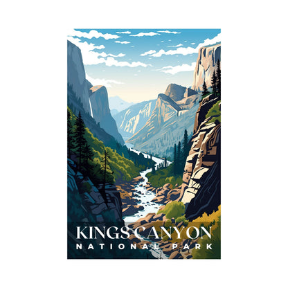 Kings Canyon National Park Poster | S01