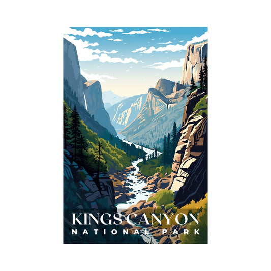 Kings Canyon National Park Poster | S01