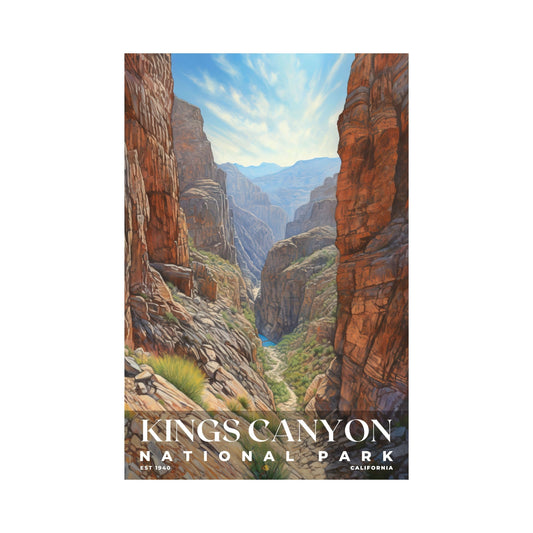 Kings Canyon National Park Poster | S02