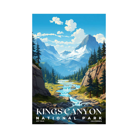 Kings Canyon National Park Poster | S07