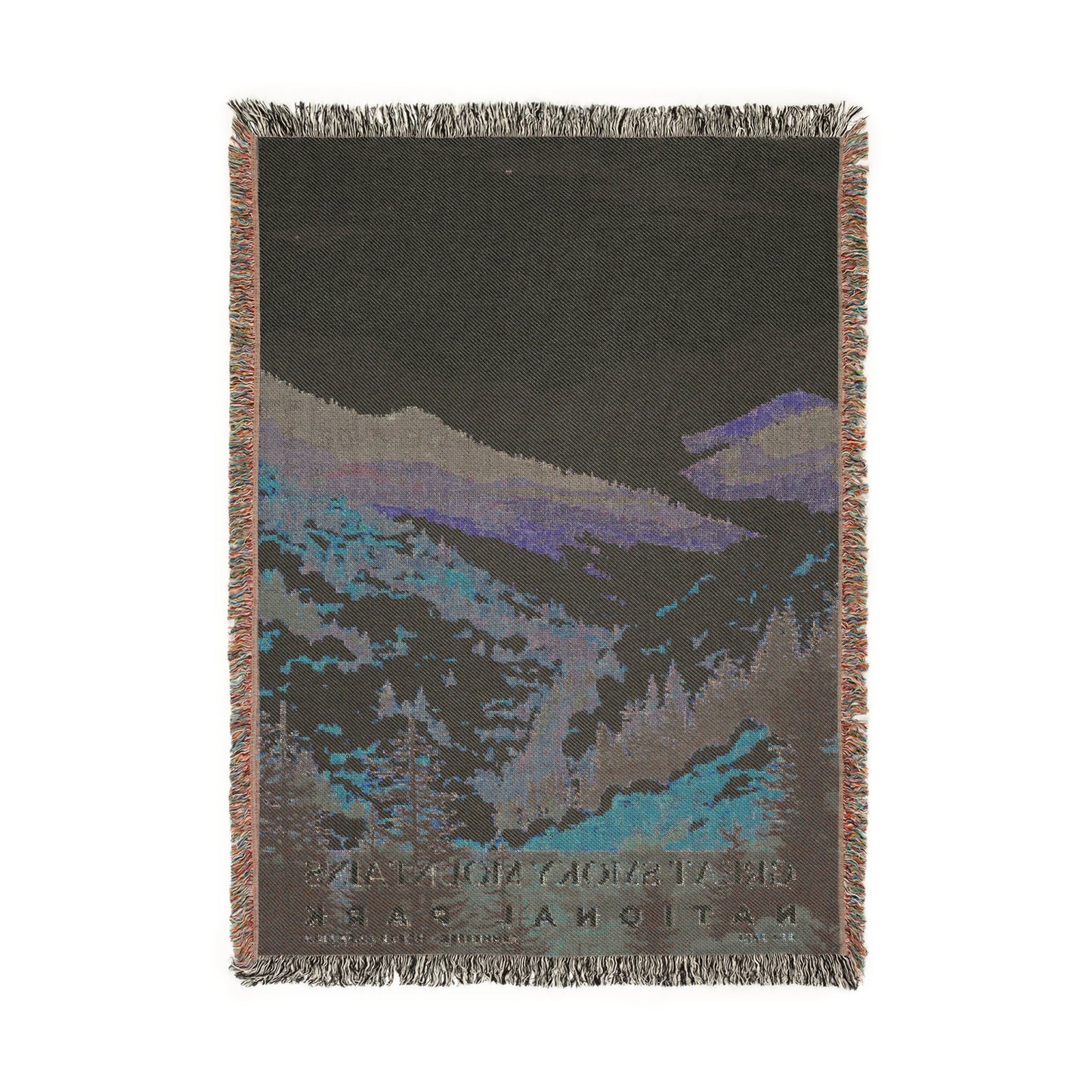 Great Smoky Mountains National Park Woven Blanket | S03