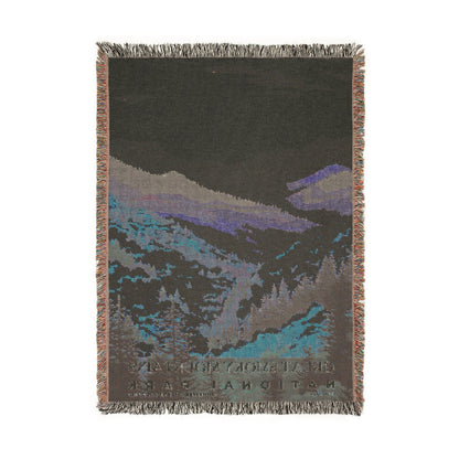 Great Smoky Mountains National Park Woven Blanket | S03