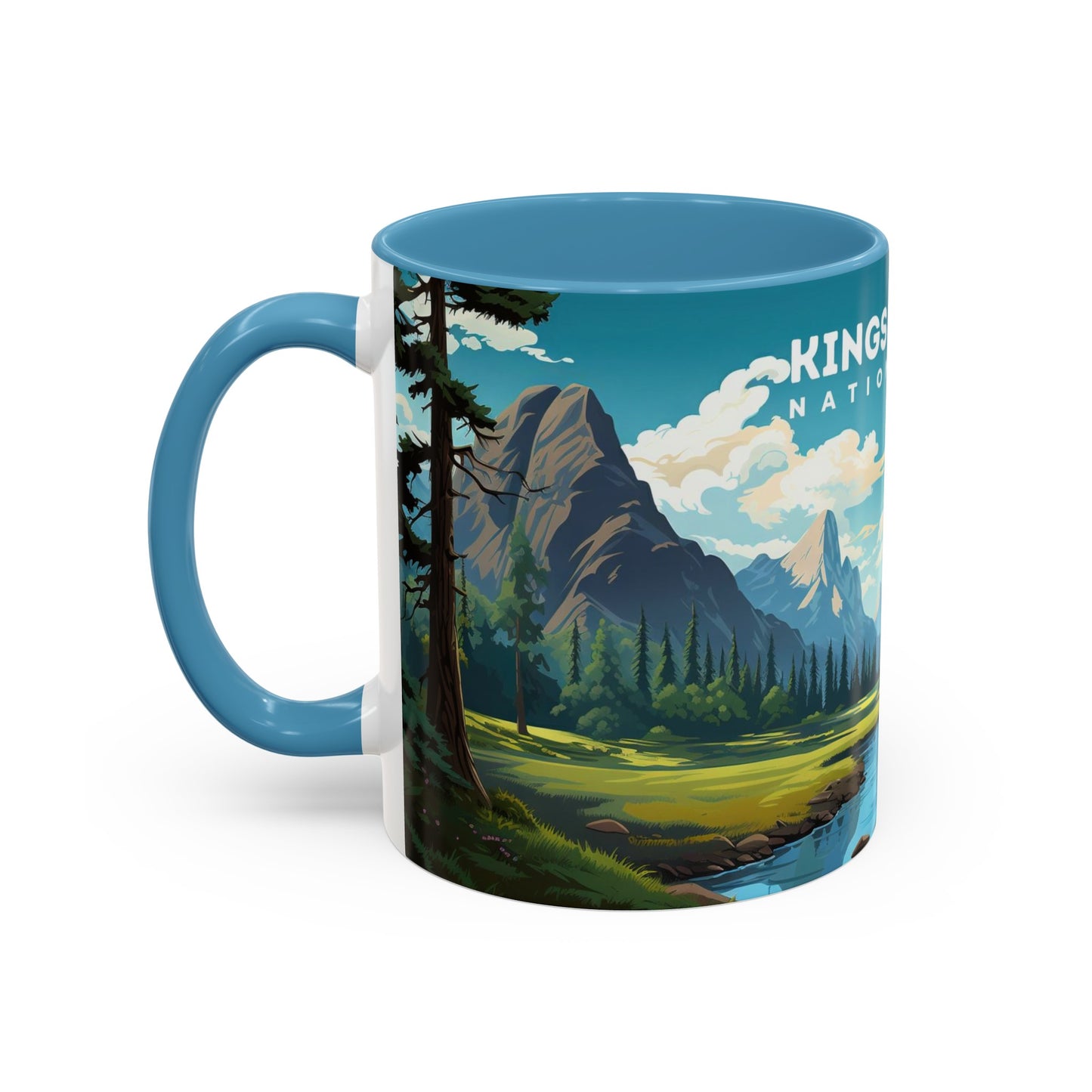 Kings Canyon National Park Mug | Accent Coffee Mug (11, 15oz)