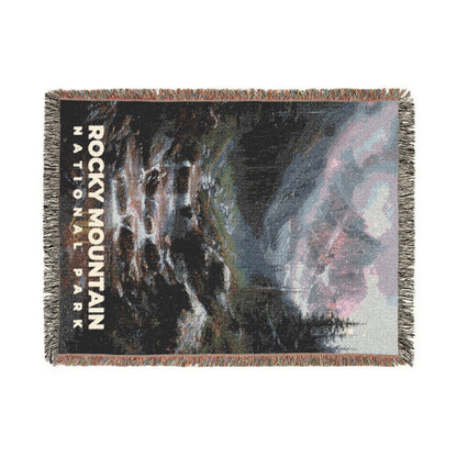 Rocky Mountain National Park Woven Blanket | S12