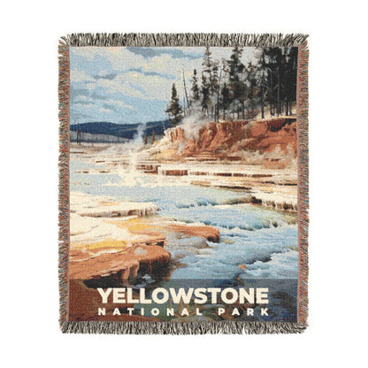 Yellowstone National Park Woven Blanket | S06