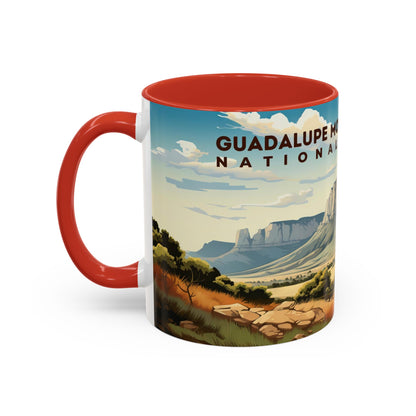 Guadalupe Mountains National Park Mug | Accent Coffee Mug (11, 15oz)