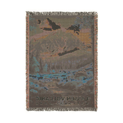 Lassen Volcanic National Park Woven Blanket | S16