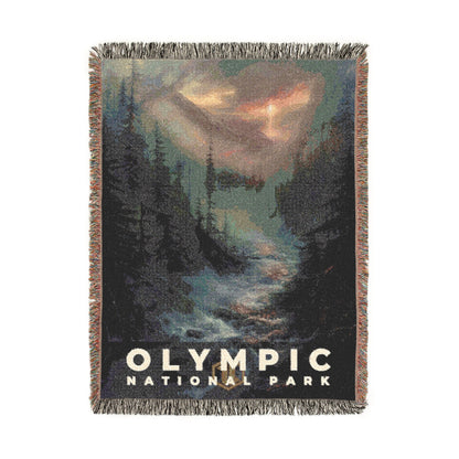 Olympic National Park Woven Blanket | S12
