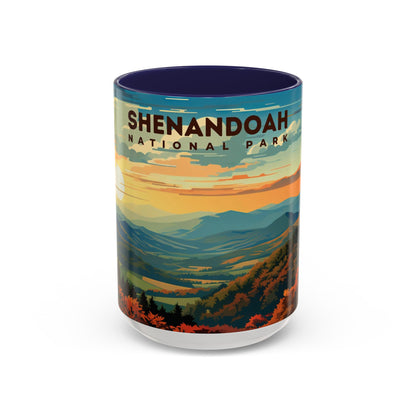 Shenandoah National Park Mug | Accent Coffee Mug (11, 15oz)