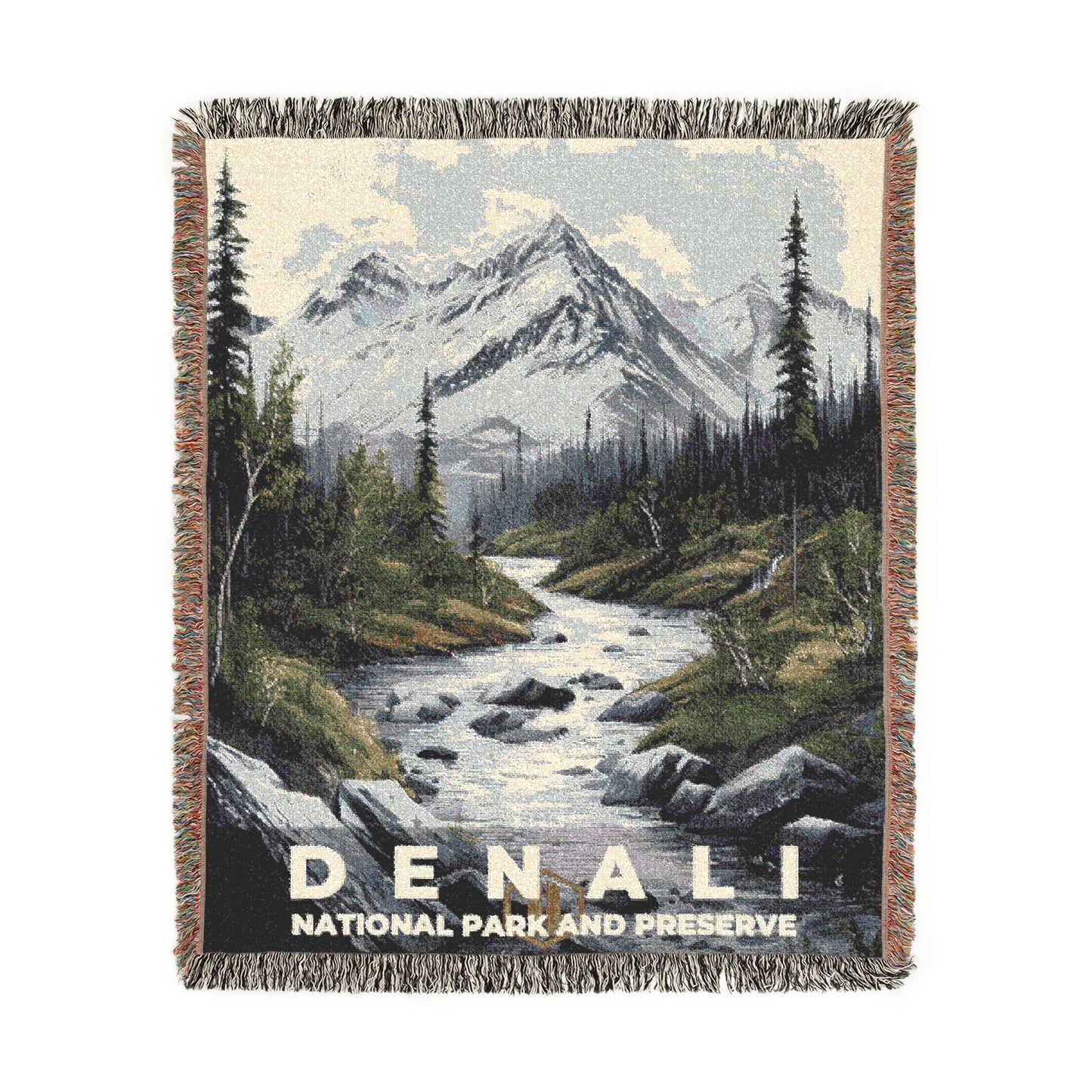 Denali National Park Woven Blanket | S17