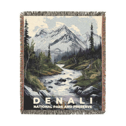 Denali National Park Woven Blanket | S17